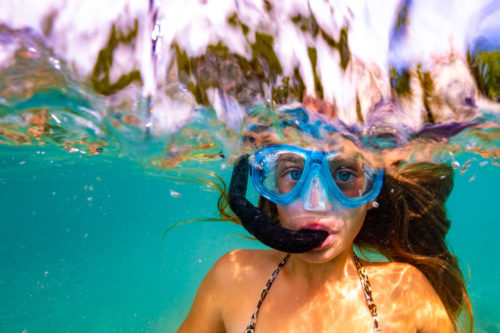 What is snorkeling?