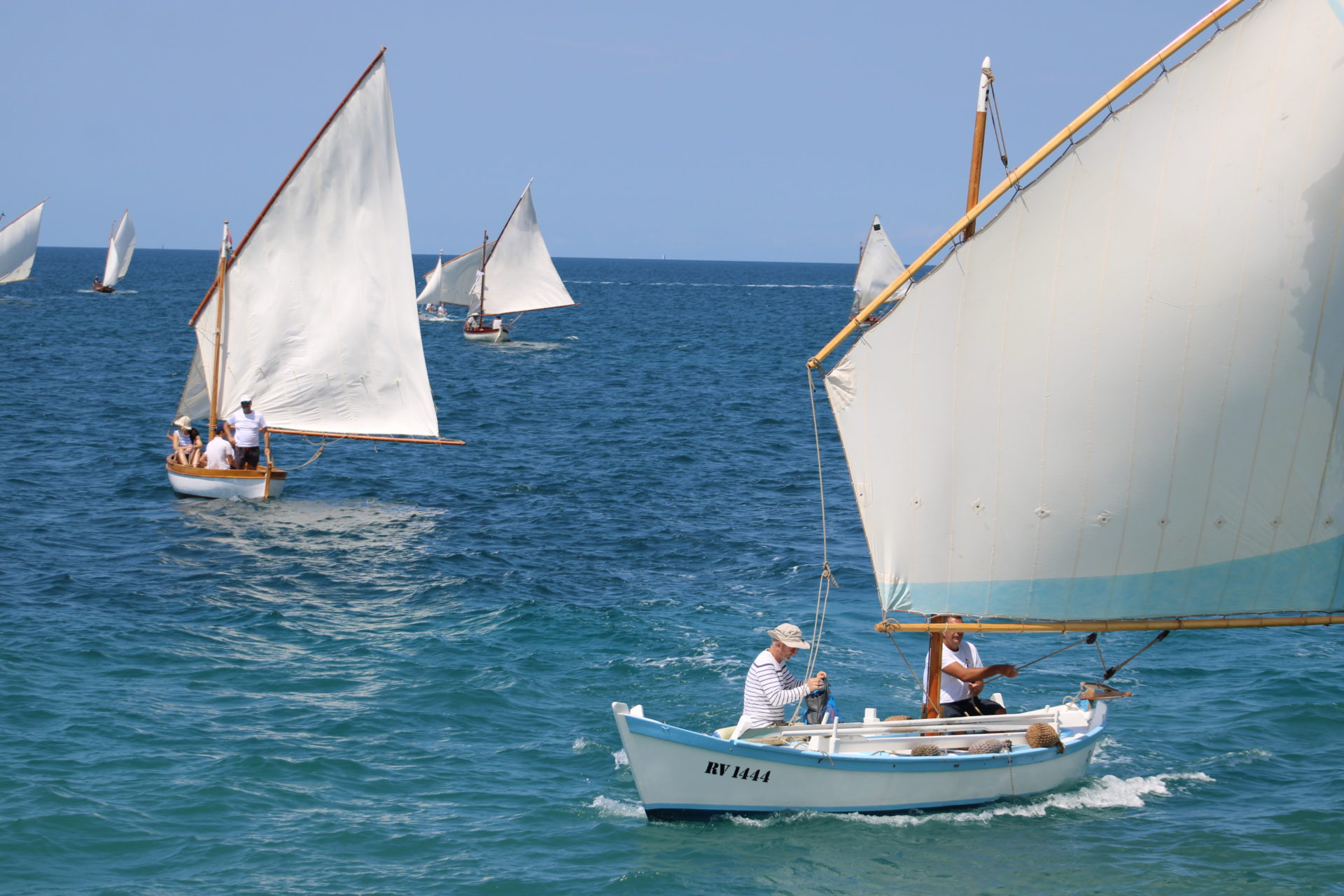 12. Fažanas Regatta/Segeln mit traditionellen Schiffen